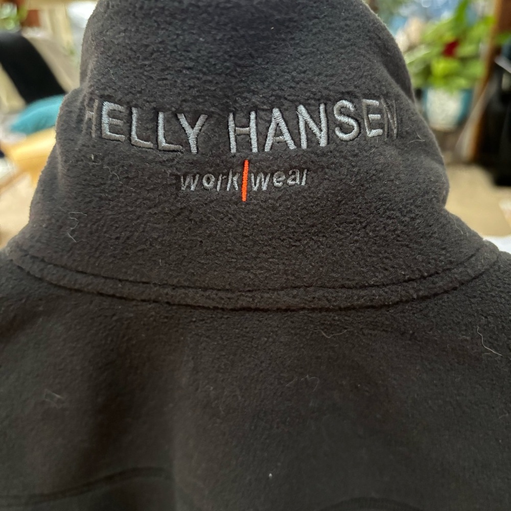 Helly Hansen Work Wear  Black Luna Fleece Jacket with Red Accents Women’s Small - Picture 13 of 16